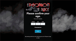 Desktop Screenshot of edmontonejuice.com